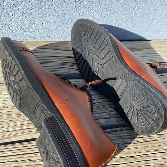 Claybrooke footwear, rustic tan, nice detailing dressy, casual. Length 121/2 - Picture 4 of 5